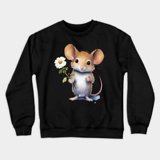 Cute mouse Crewneck Sweatshirt